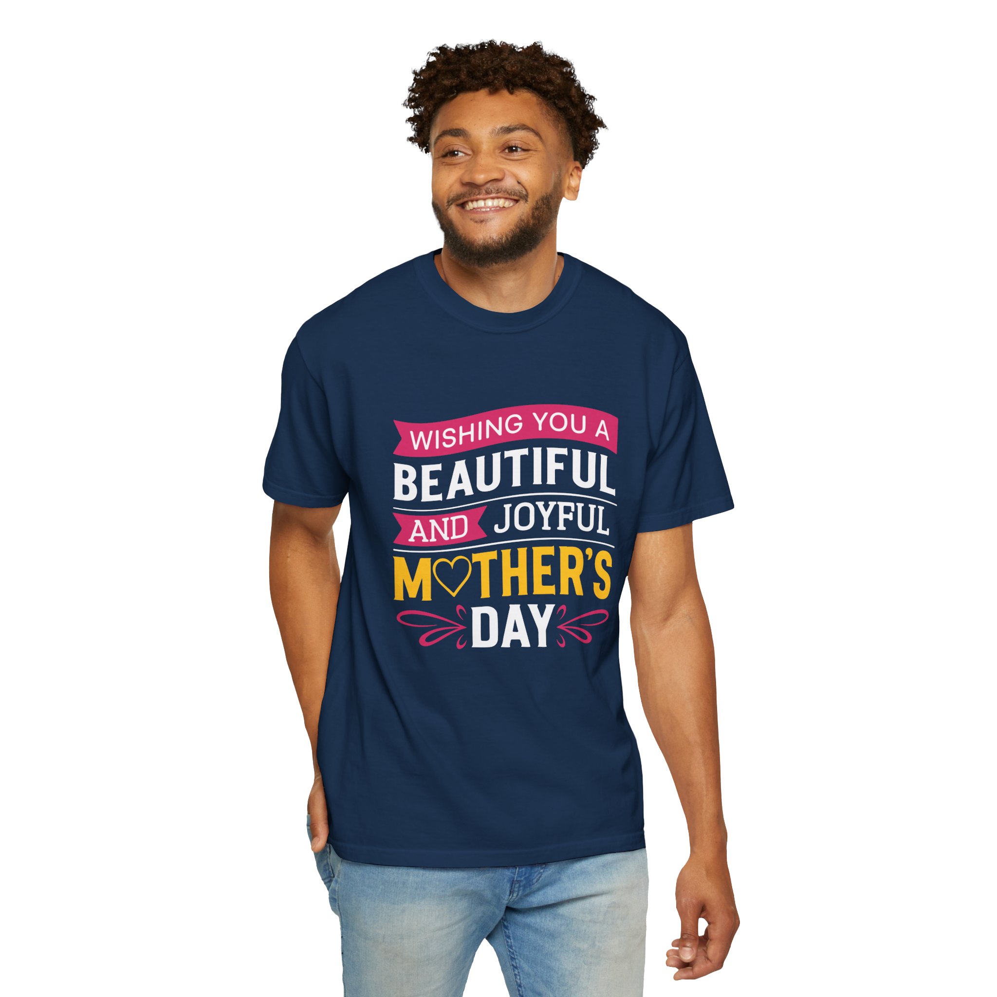 Mother's Day Garment-Dyed Tee, Gift for Mom, Joyful T-shirt, Unisex Shirt, Beautiful Mother's Day Gift, Casual Wear. - Image 39