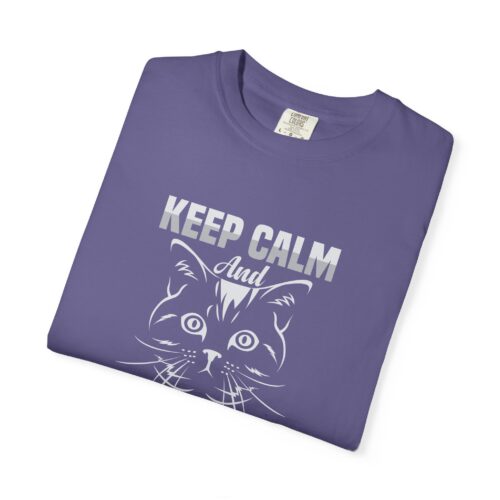 Keep Calm and Love Cats T-Shirt. - Image 42