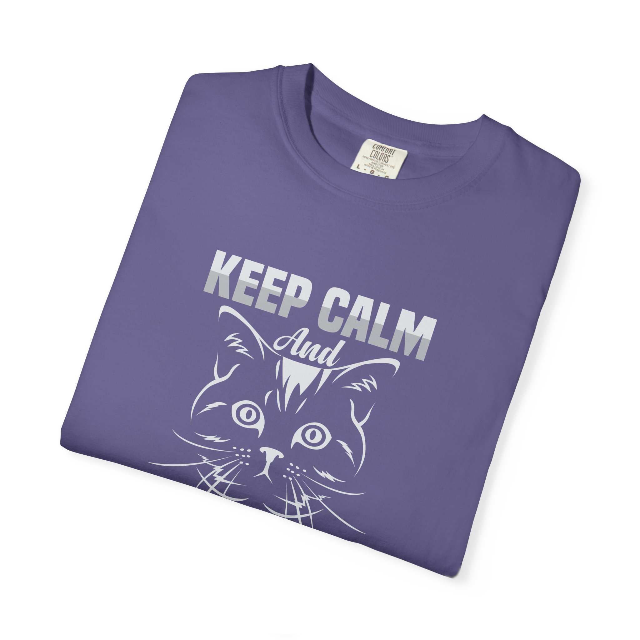 cn - 5.10b - Keep Calm and Love Cats T-Shirt. - Image 42