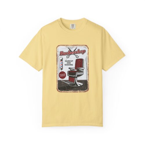 Vintage Barbershop T-Shirt, Unisex Graphic Tee, Haircut & Shaving Design, Barber Gift, Casual Wear, Retro Style, Gift for Him/Her. - Image 33