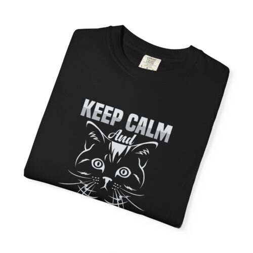 Keep Calm and Love Cats T-Shirt. - Image 34