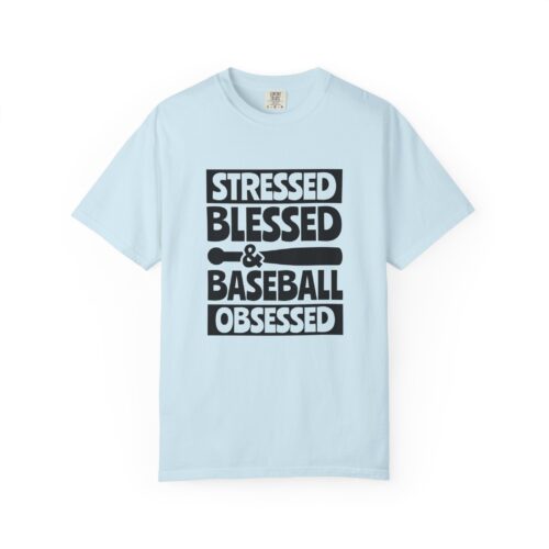 Stressed Blessed Baseball T-shirt - Perfect for Softball Season, Gift for Coaches, Athletes, Sport Fans, Unisex Tee. - Image 41
