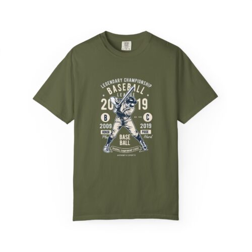 Vintage Baseball Championship T-Shirt, Unisex Tee, Gift for Sports Fans, Casual Wear, Perfect for Game Day, Retro Style. - Image 1