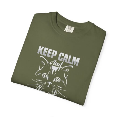 Keep Calm and Love Cats T-Shirt. - Image 18