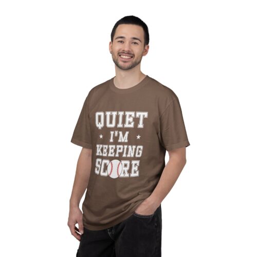 Baseball Scorekeeper T-Shirt | Unisex Garment-Dyed Tee | Ideal for Sports Fans, Coaches, Birthdays, and Game Days. - Image 27