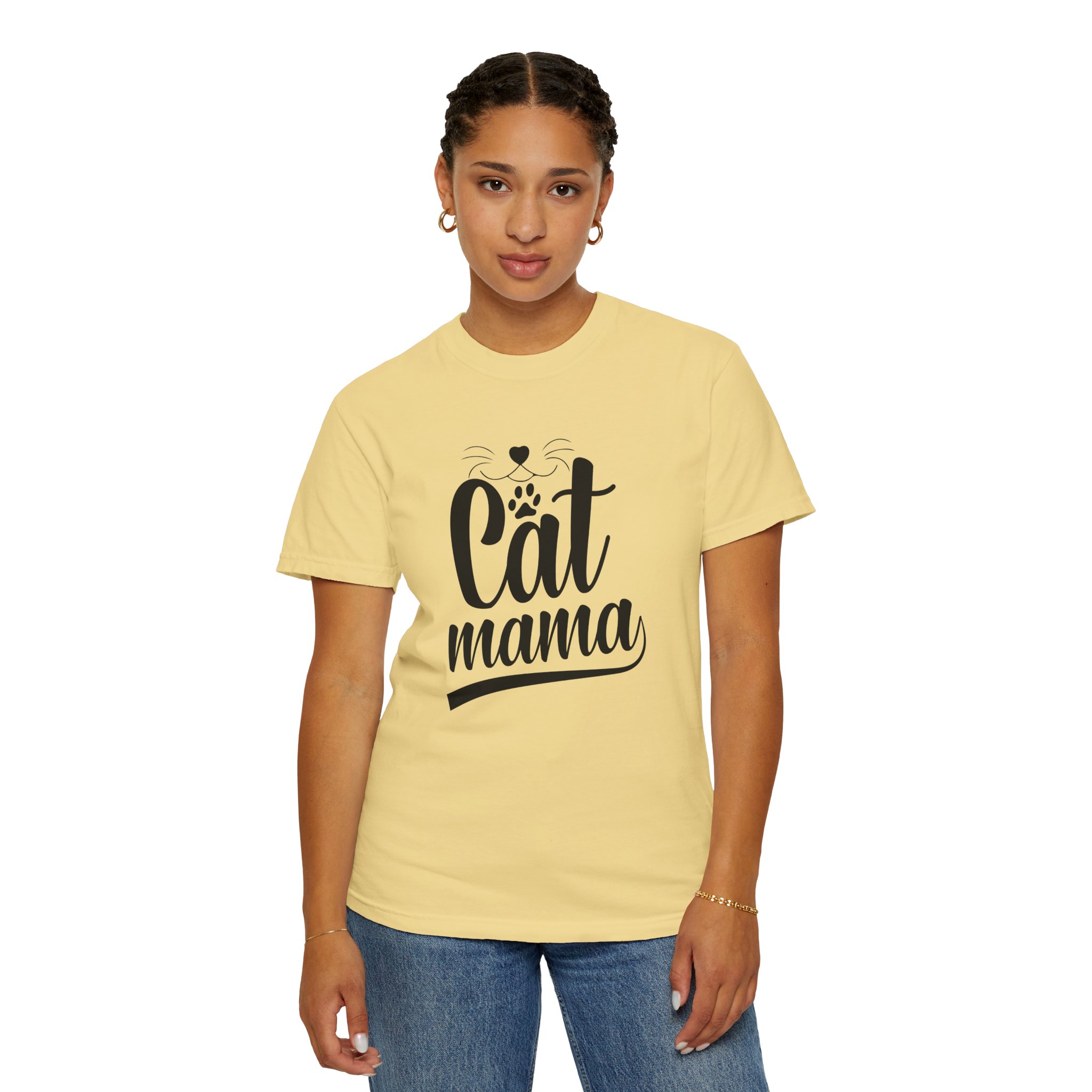 cn - 5.9 - Cat Mama T-Shirt — Cute Feminine Cat Lover Tee. - Image 21