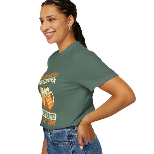 Funny Beer T-Shirt, Unisex Garment-Dyed Tee, Perfect for Parties, Birthdays, Beer Lovers Gift, Casual Wear. - Image 22