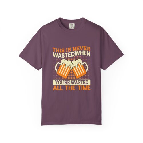 Funny Beer T-Shirt, Unisex Garment-Dyed Tee, Perfect for Parties, Birthdays, Beer Lovers Gift, Casual Wear. - Image 9