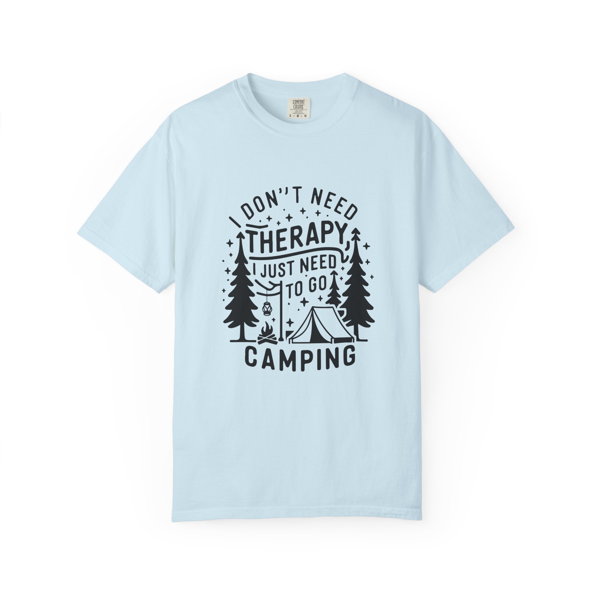 Camping Therapy Unisex T-shirt, Outdoor Adventure Tee, Funny Camping Gift, Nature Lover Apparel, Summer Travel Shirt. - Image 41