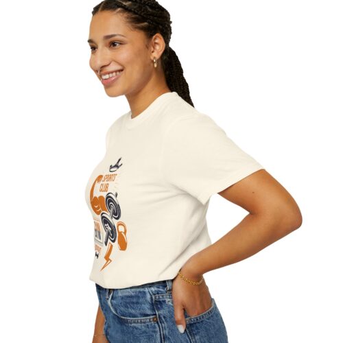 Gym Sports Club Workout T-Shirt — Muscle, Dumbbell & Kettlebell Fitness Tee. - Image 14
