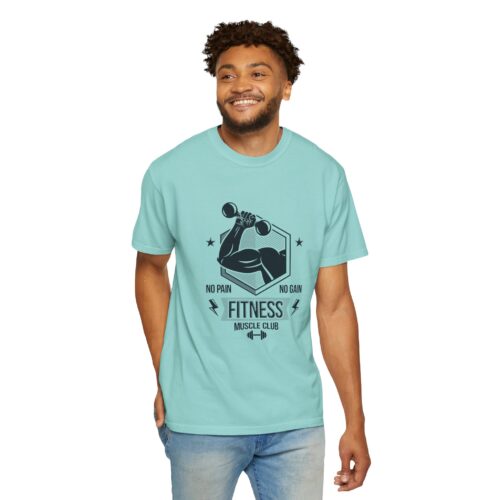 Fitness Muscle Club T‑Shirt — "No Pain No Gain" Gym Workout Tee. - Image 7