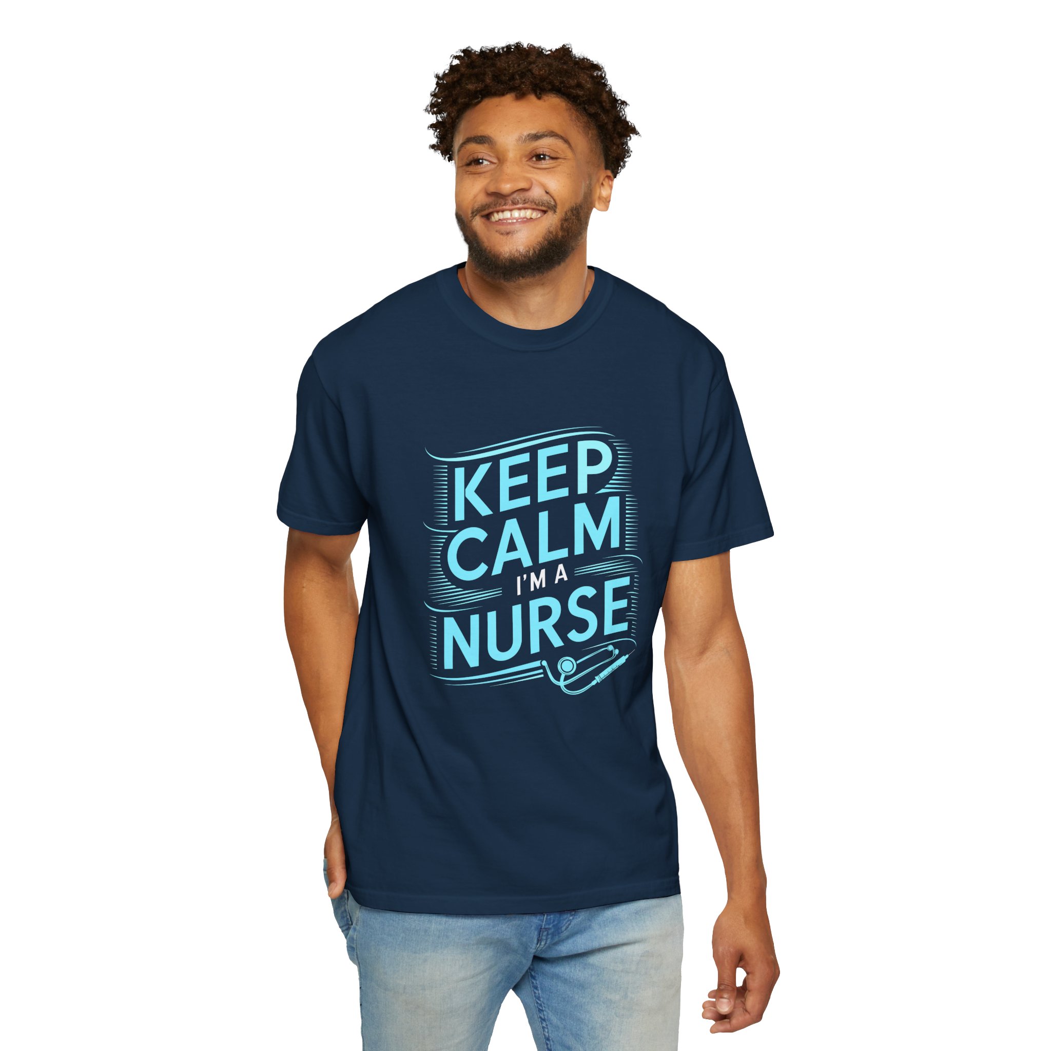 Nurse Appreciation T-Shirt | Keep Calm I'm a Nurse Tee | Gift for Nurses | Healthcare Worker Shirt | Comfortable Unisex Apparel. - Image 47