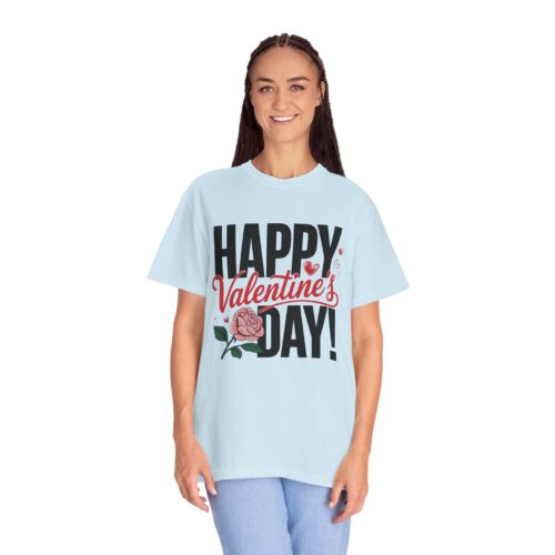 Unisex Happy Valentine's Day T-Shirt, Romantic Gift, Cute Valentine's Apparel, Casual Love Shirt, Perfect for Couples. - Image 44