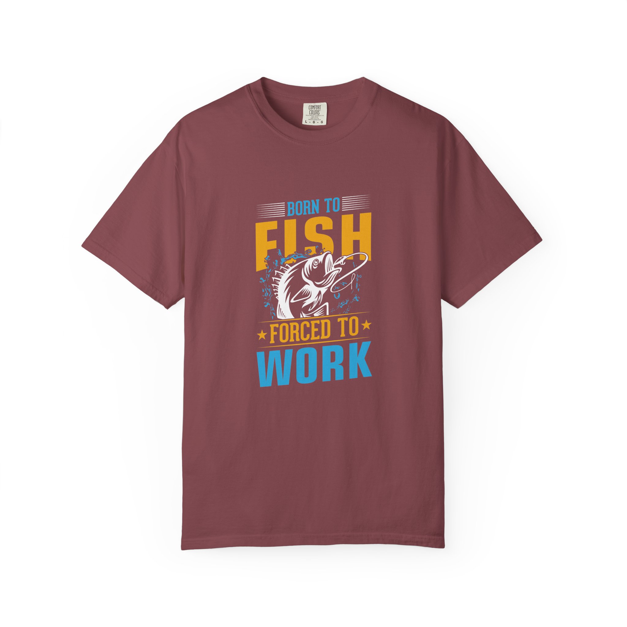 Born to Fish Graphic T-Shirt, Fishing Gift, Unisex Tee, Outdoor Apparel, Birthday Present, Casual Wear. - Image 30