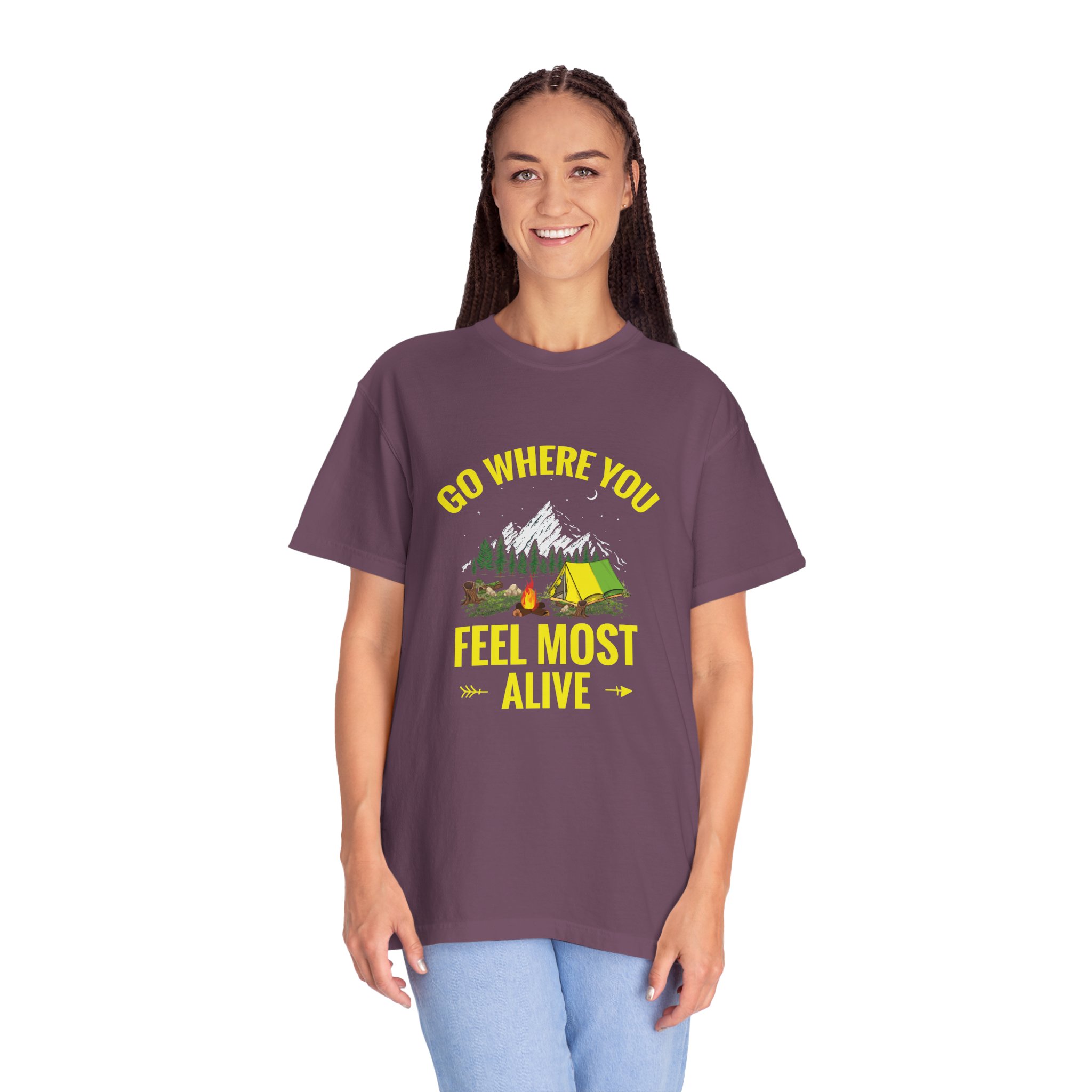 Adventure-Inspired T-Shirt | Outdoor Lovers Gift, Camping Apparel, Nature Tee, Eco-Friendly Fashion, Unisex Casual Wear. - Image 20