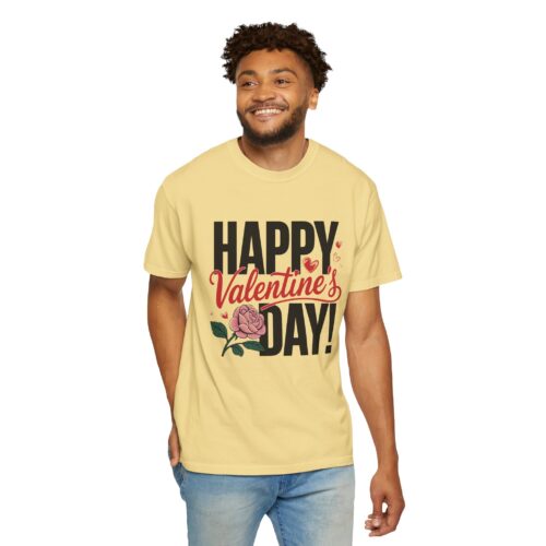 Unisex Happy Valentine's Day T-Shirt, Romantic Gift, Cute Valentine's Apparel, Casual Love Shirt, Perfect for Couples. - Image 15