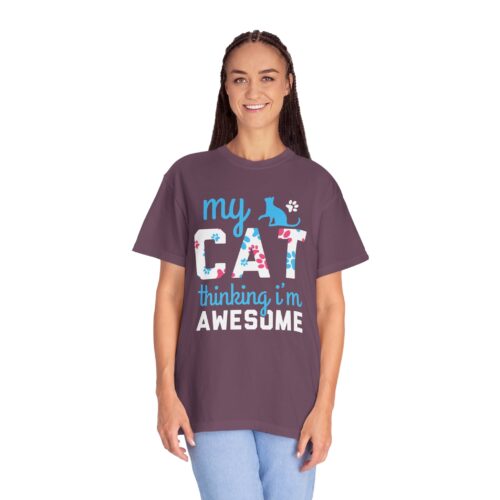 My Cat Thinking I'm Awesome T-Shirt — Funny Cat Lover Tee. - Image 36