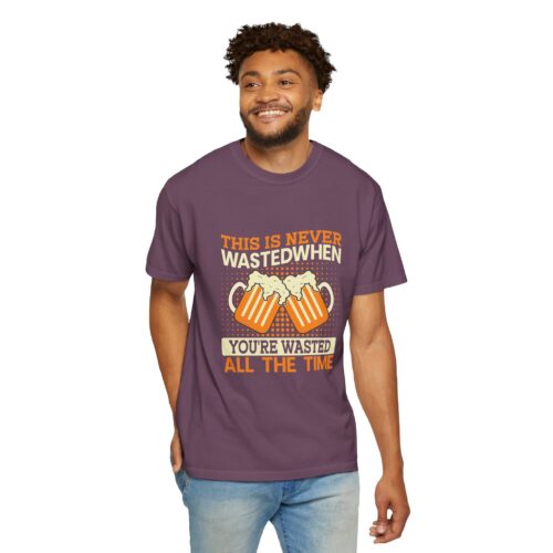 Funny Beer T-Shirt, Unisex Garment-Dyed Tee, Perfect for Parties, Birthdays, Beer Lovers Gift, Casual Wear. - Image 15