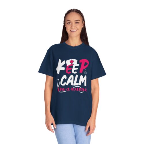 Nurse T-Shirt, Keep Calm Shirt, Gift for Nurses, Medical Humor Tee, Healthcare Appreciation. - Image 44