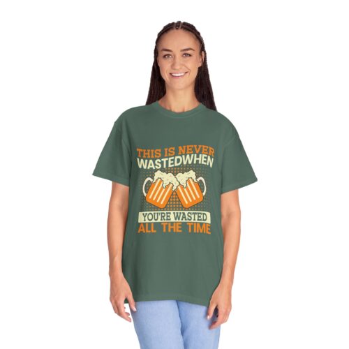 Funny Beer T-Shirt, Unisex Garment-Dyed Tee, Perfect for Parties, Birthdays, Beer Lovers Gift, Casual Wear. - Image 20