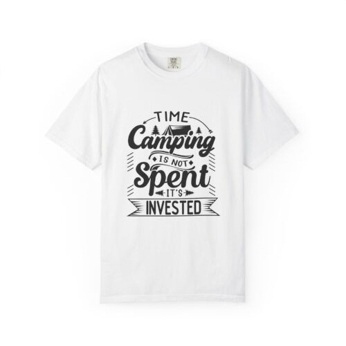 Campfire Vibes Unisex T-Shirt, Camping T-Shirt, Nature Lover Gift, Outdoor Adventure Shirt, Gift for Hikers, Summer Camping Tee. - Image 9