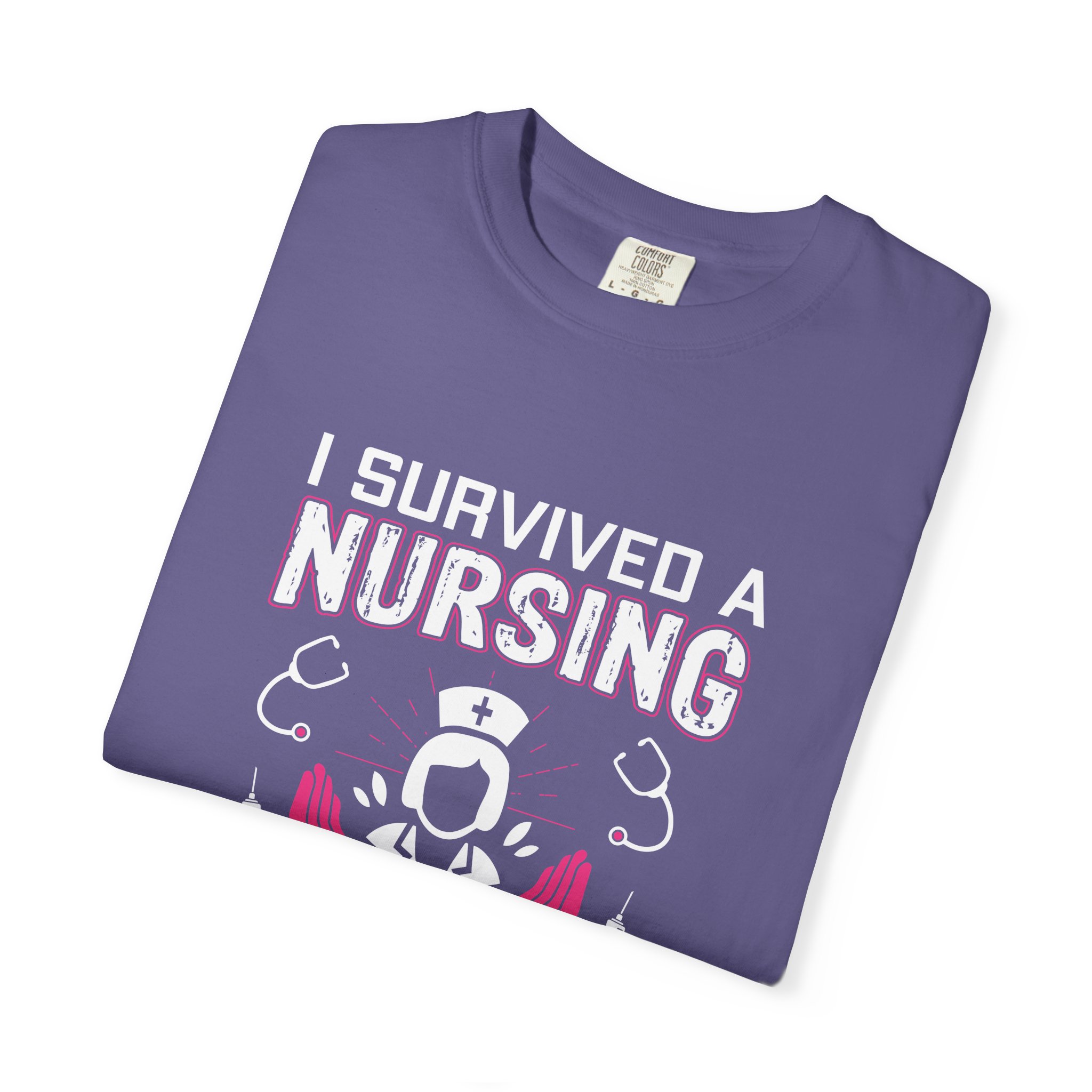 Nursing Survival T-shirt, Funny Nursing Gift, Nurse Appreciation Day Tee, Medical Career Humor Shirt, Unisex Casual Wear. - Image 42