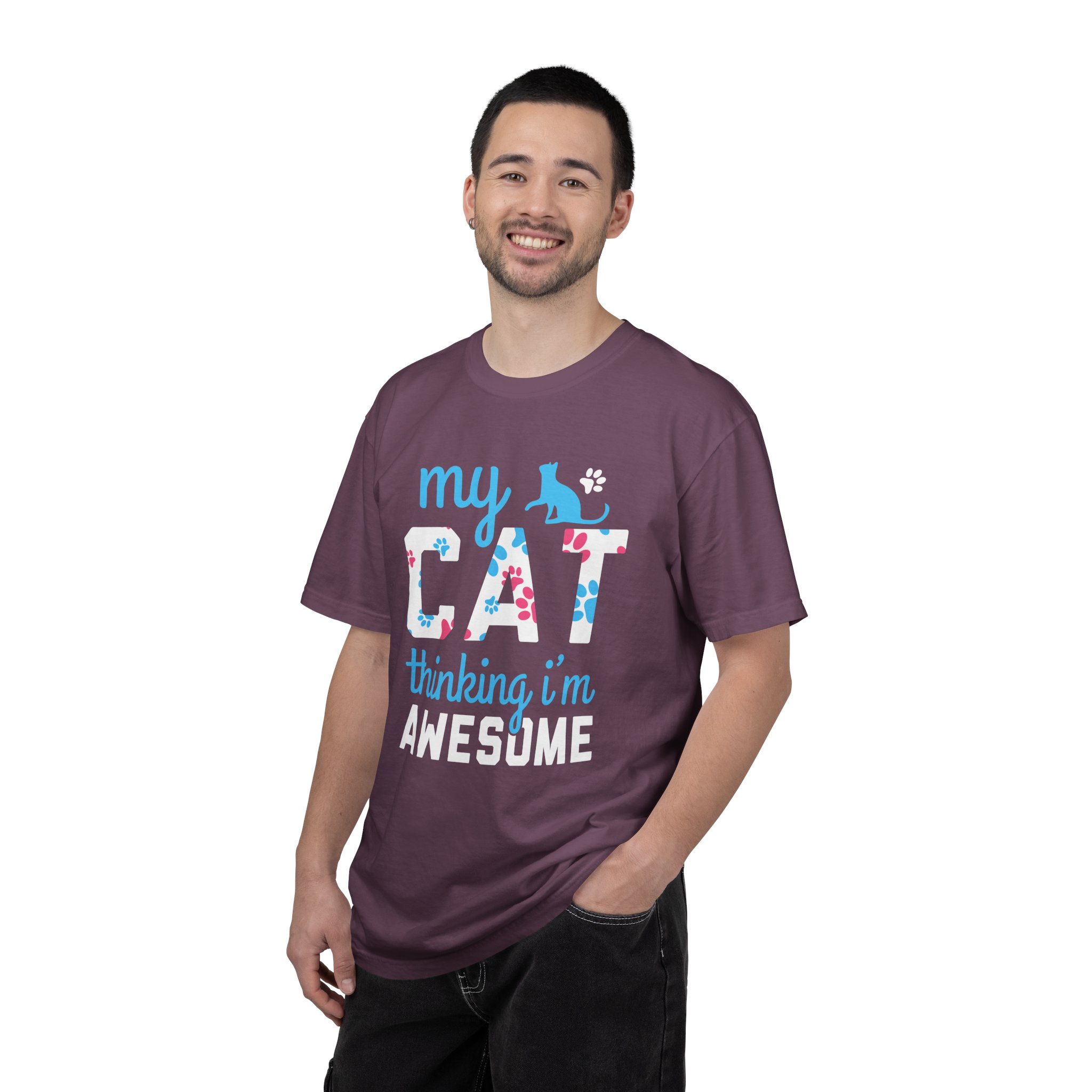 cn - 5.11 - My Cat Thinking I'm Awesome T-Shirt — Funny Cat Lover Tee. - Image 35