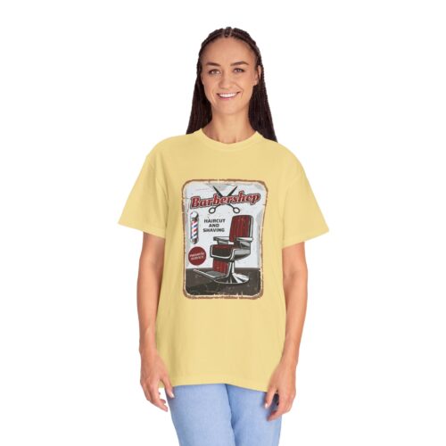 Vintage Barbershop T-Shirt, Unisex Graphic Tee, Haircut & Shaving Design, Barber Gift, Casual Wear, Retro Style, Gift for Him/Her. - Image 36