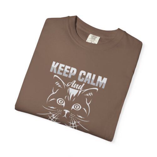 Keep Calm and Love Cats T-Shirt. - Image 10
