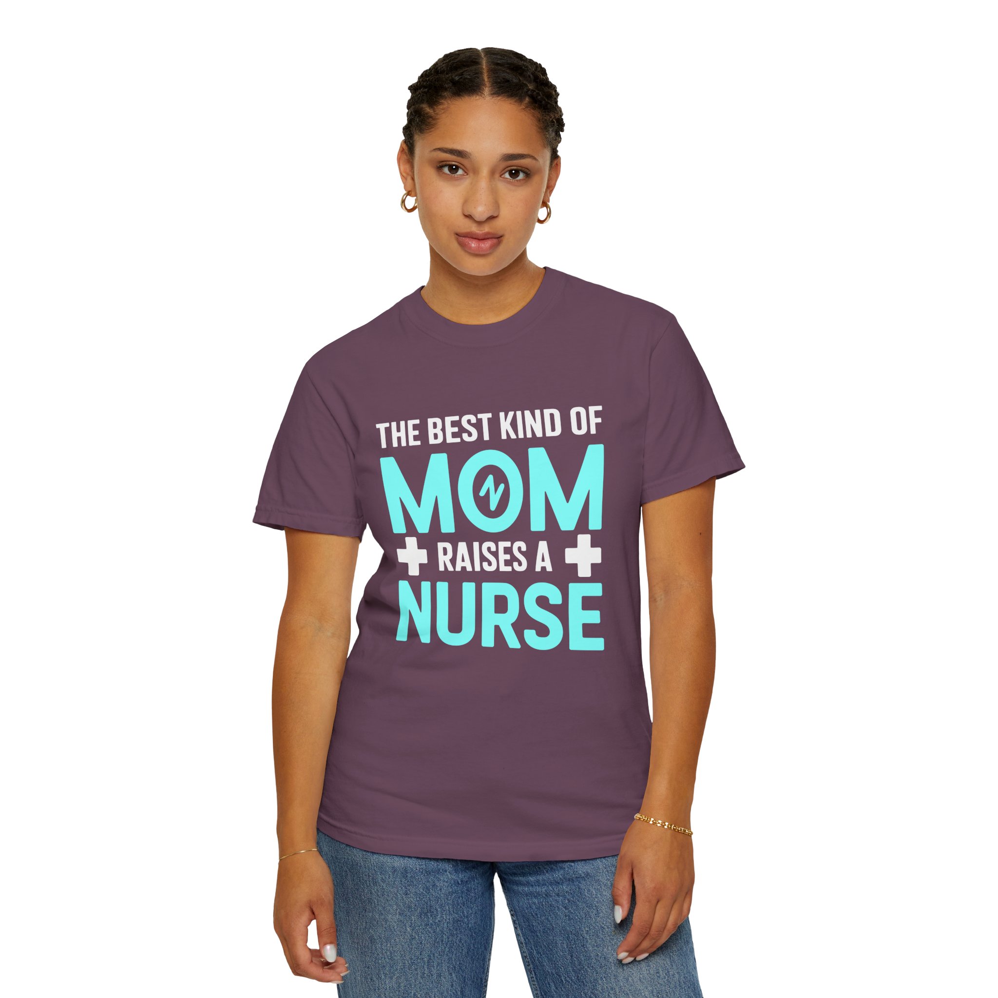 Gift for Nurse Mom | Unisex Garment-Dyed T-Shirt | Perfect for Nursing Students, Mother's Day, Birthdays, Casual Wear. - Image 21