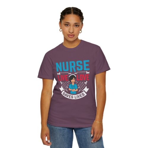 Nurse Live Love T-shirt, Unisex Medical Apparel, Gift for Nurses, Healthcare Worker Tee, Funny Nurse Shirt. - Image 13