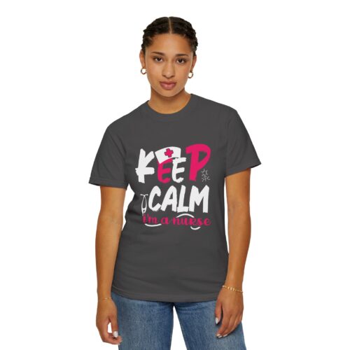 Nurse T-Shirt, Keep Calm Shirt, Gift for Nurses, Medical Humor Tee, Healthcare Appreciation. - Image 5
