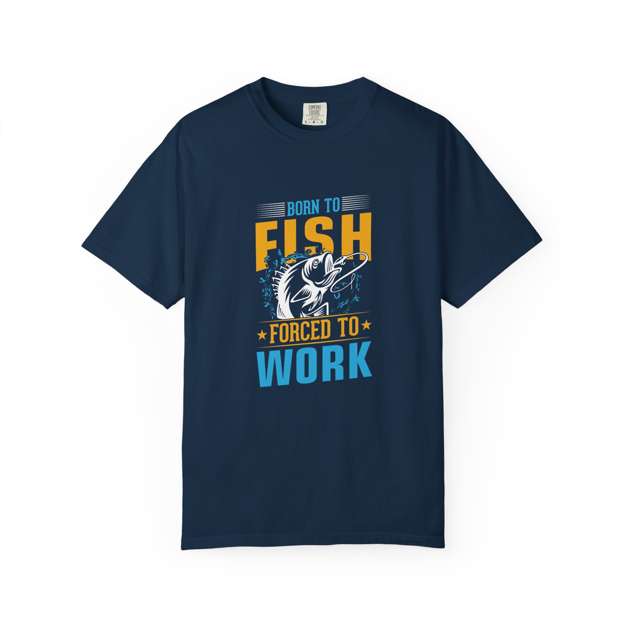 Born to Fish Graphic T-Shirt, Fishing Gift, Unisex Tee, Outdoor Apparel, Birthday Present, Casual Wear. - Image 22