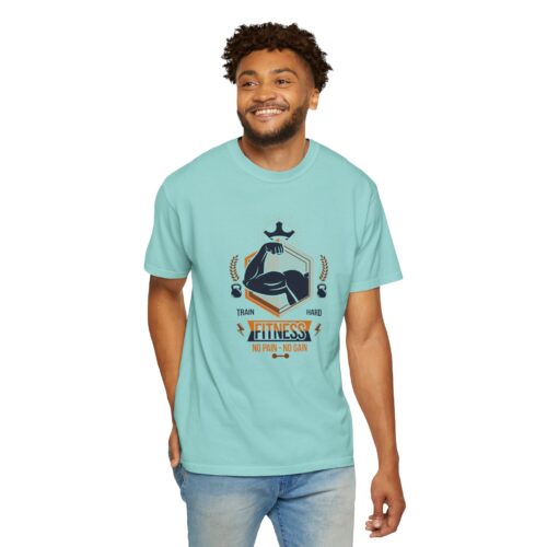 Fitness Gym T-Shirt — "Train Hard, No Pain No Gain" Workout Tee. - Image 31