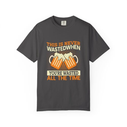 Funny Beer T-Shirt, Unisex Garment-Dyed Tee, Perfect for Parties, Birthdays, Beer Lovers Gift, Casual Wear. - Image 33