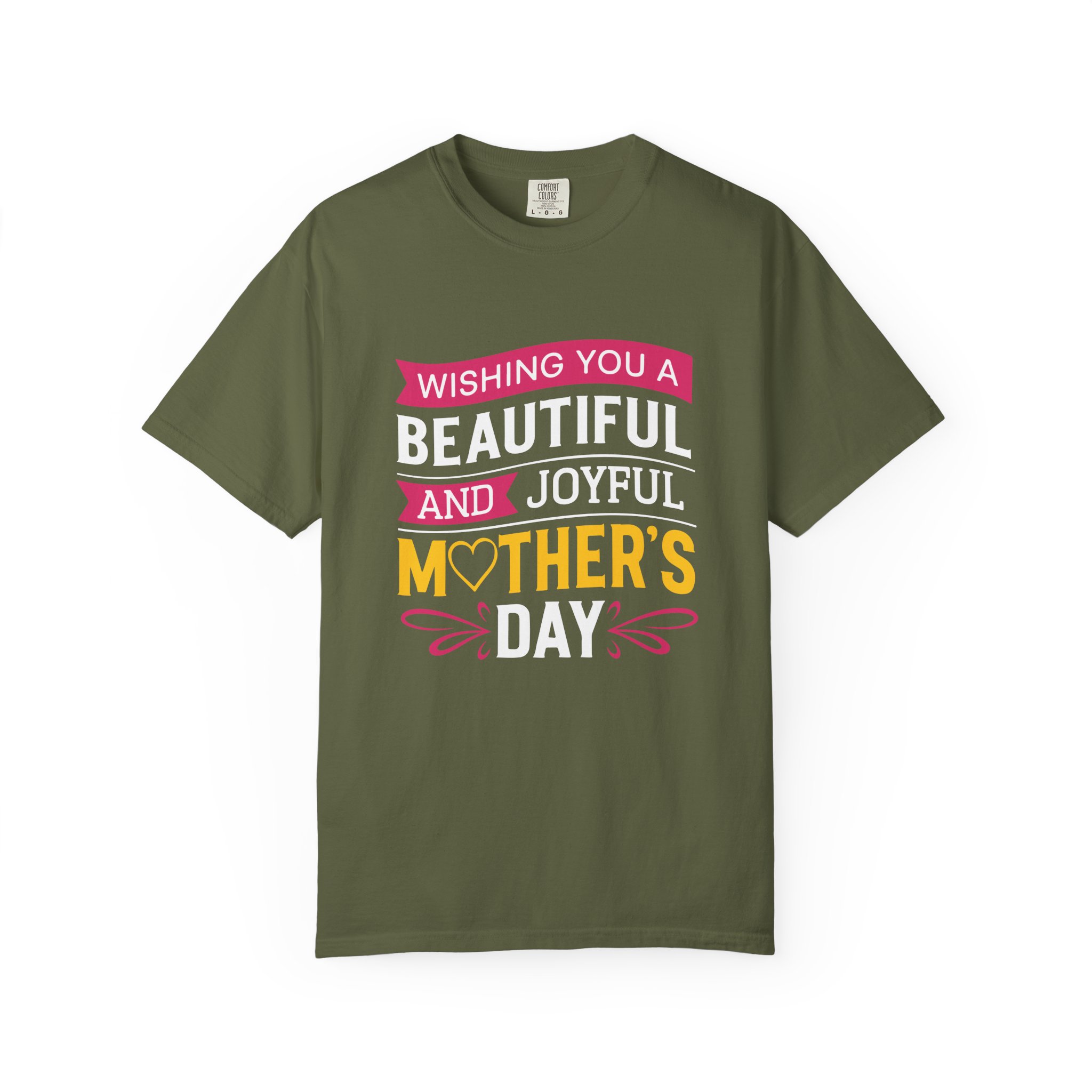 Mother's Day Garment-Dyed Tee, Gift for Mom, Joyful T-shirt, Unisex Shirt, Beautiful Mother's Day Gift, Casual Wear. - Image 17