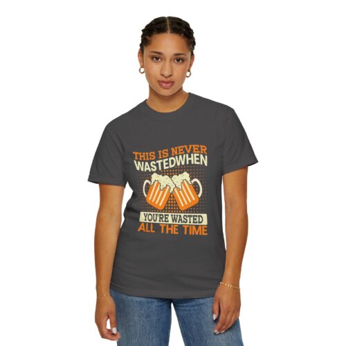 Funny Beer T-Shirt, Unisex Garment-Dyed Tee, Perfect for Parties, Birthdays, Beer Lovers Gift, Casual Wear. - Image 37