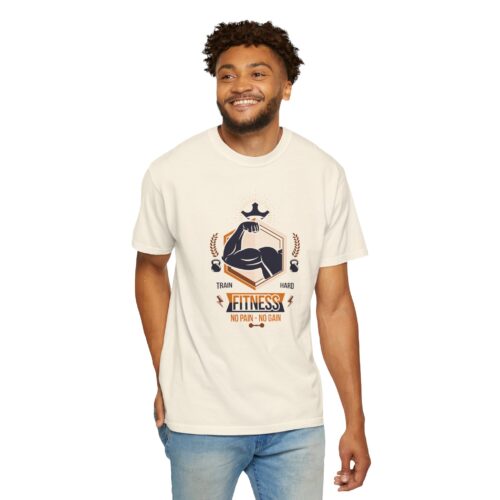 Fitness Gym T-Shirt — "Train Hard, No Pain No Gain" Workout Tee. - Image 15