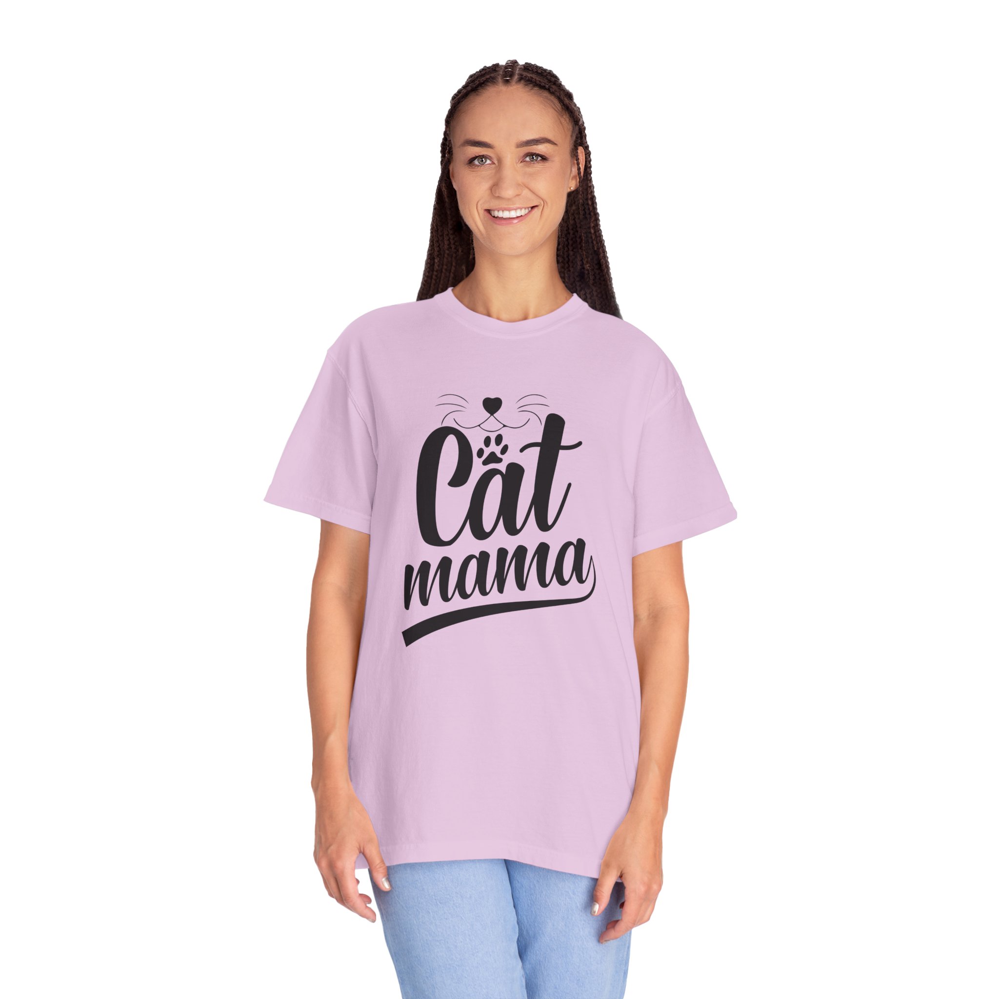 cn - 5.9 - Cat Mama T-Shirt — Cute Feminine Cat Lover Tee. - Image 44