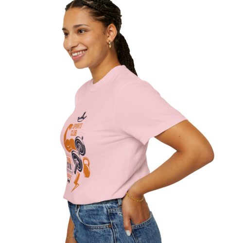 Gym Sports Club Workout T-Shirt — Muscle, Dumbbell & Kettlebell Fitness Tee. - Image 38