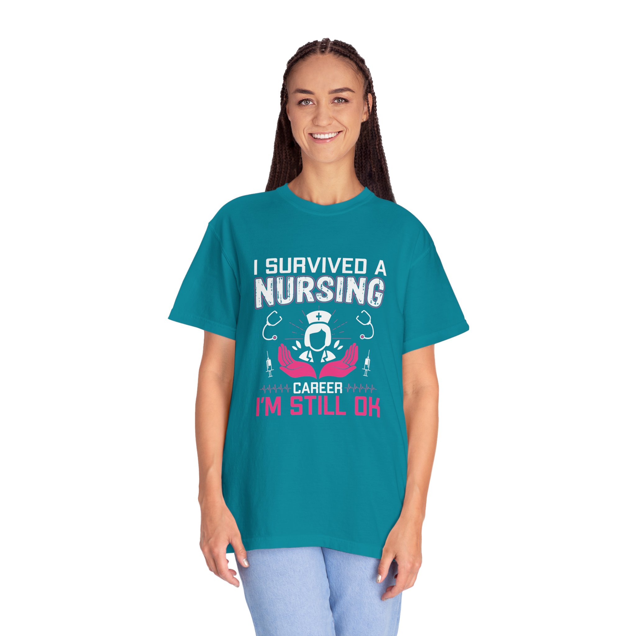 Nursing Survival T-shirt, Funny Nursing Gift, Nurse Appreciation Day Tee, Medical Career Humor Shirt, Unisex Casual Wear. - Image 20