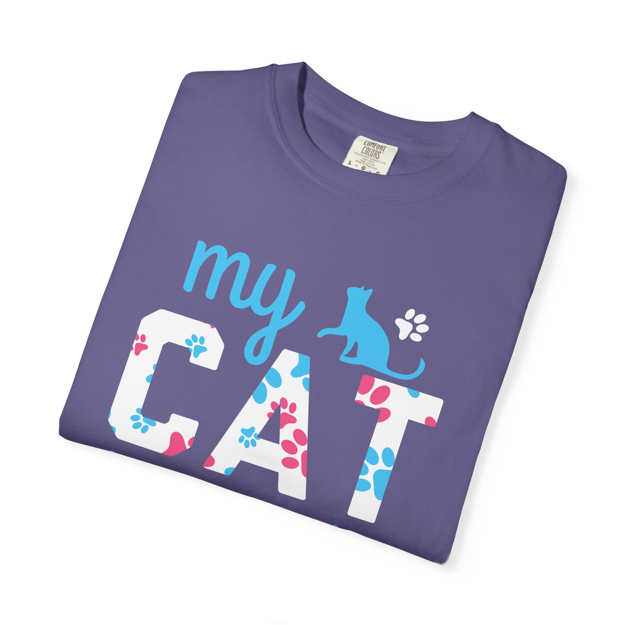 cn - 5.11 - My Cat Thinking I'm Awesome T-Shirt — Funny Cat Lover Tee. - Image 26