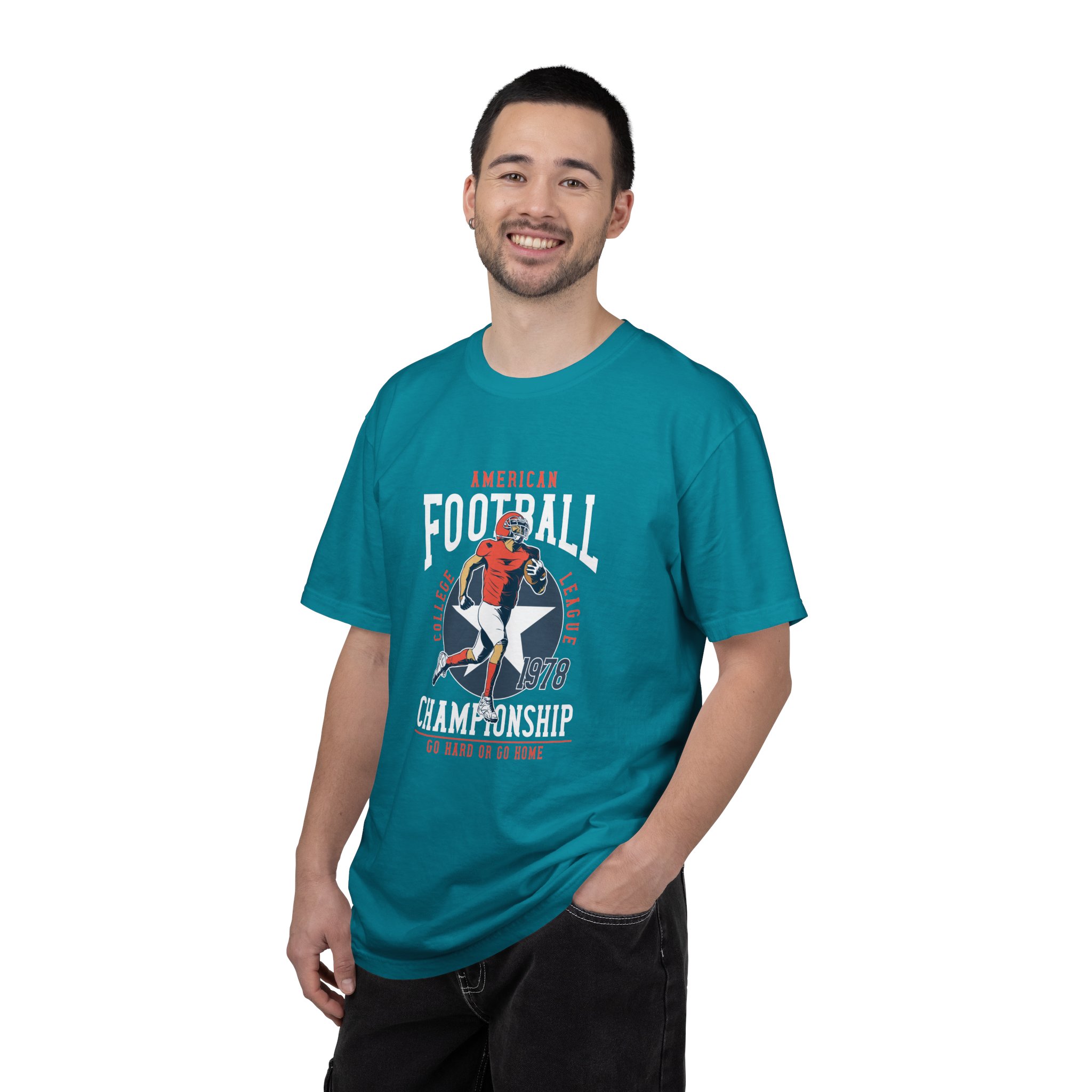 Vintage Football Championship T-Shirt, Sports Tee, Unisex Apparel, Gift for Football Fans, Casual Wear, Retro Style, Game Day Shir. - Image 27