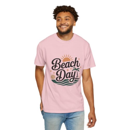 Beach Day Unisex Garment-Dyed T-Shirt, Summer Vibes Shirt, Casual Beachwear, Vacation Tee, Gift for Beach Lovers. - Image 55