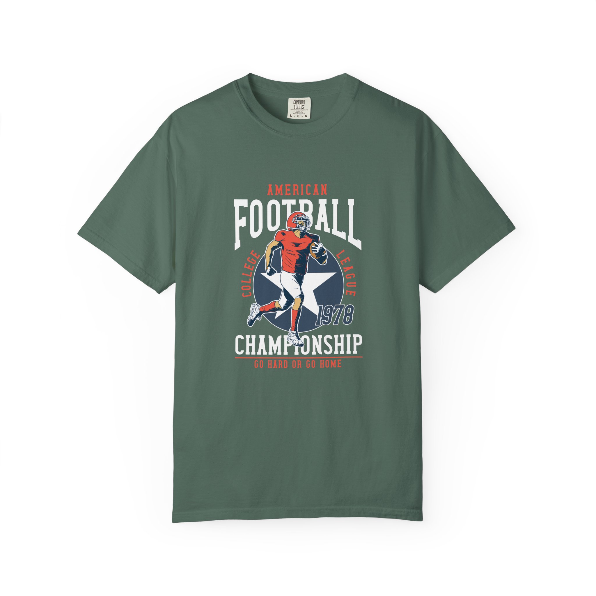 Vintage Football Championship T-Shirt, Sports Tee, Unisex Apparel, Gift for Football Fans, Casual Wear, Retro Style, Game Day Shir. - Image 17