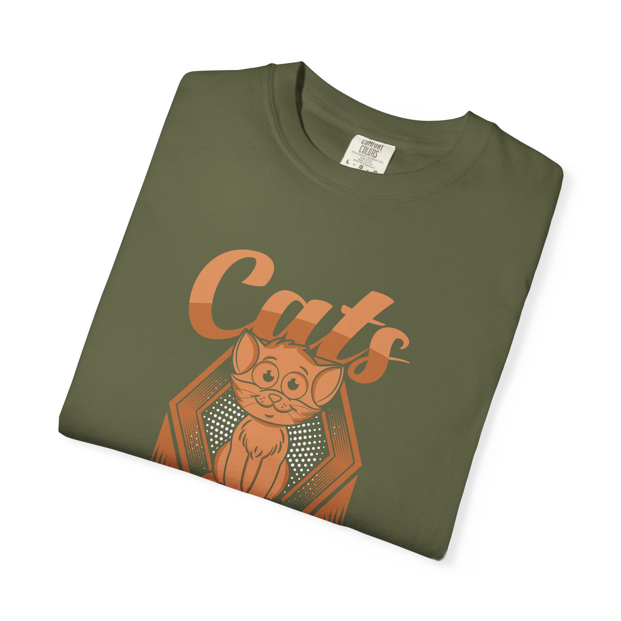 cn - 5.10a - Cat Lovers T-Shirt — "Cats Are Just Awesome" Retro Graphic Tee. - Image 10