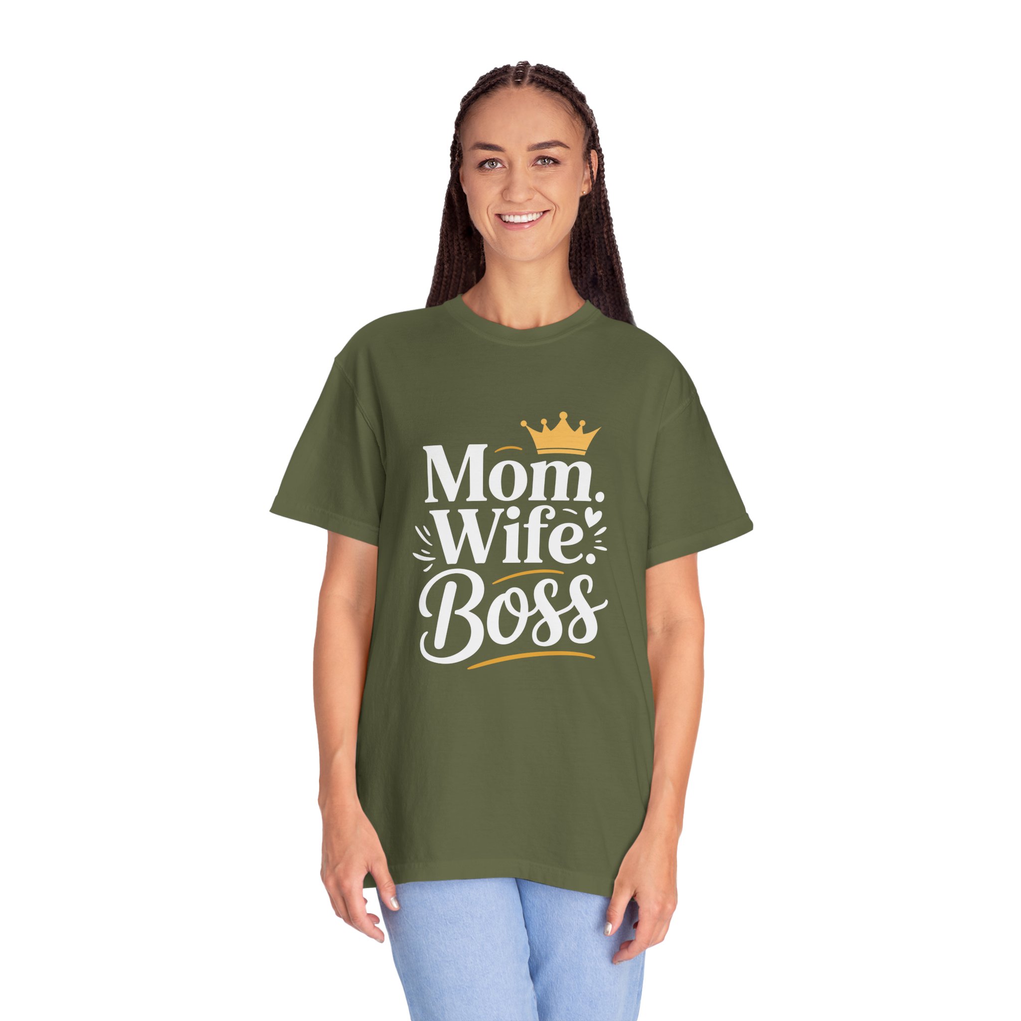 C - 9.12.Empowering Mom Life T-Shirt - Perfect Gift for Mother's Day, Birthdays, Casual Wear, Family Gatherings, Funny Wife Shirt - Image 4