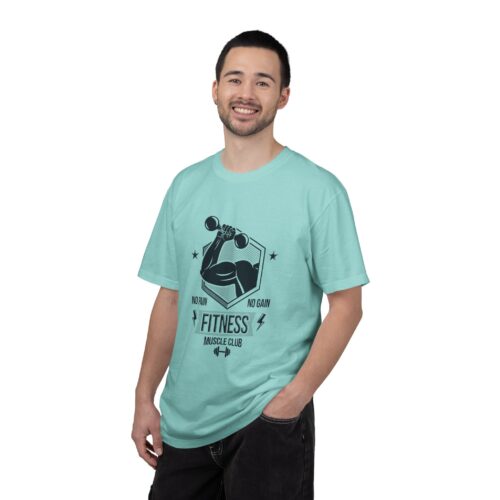 Fitness Muscle Club T‑Shirt — "No Pain No Gain" Gym Workout Tee. - Image 3