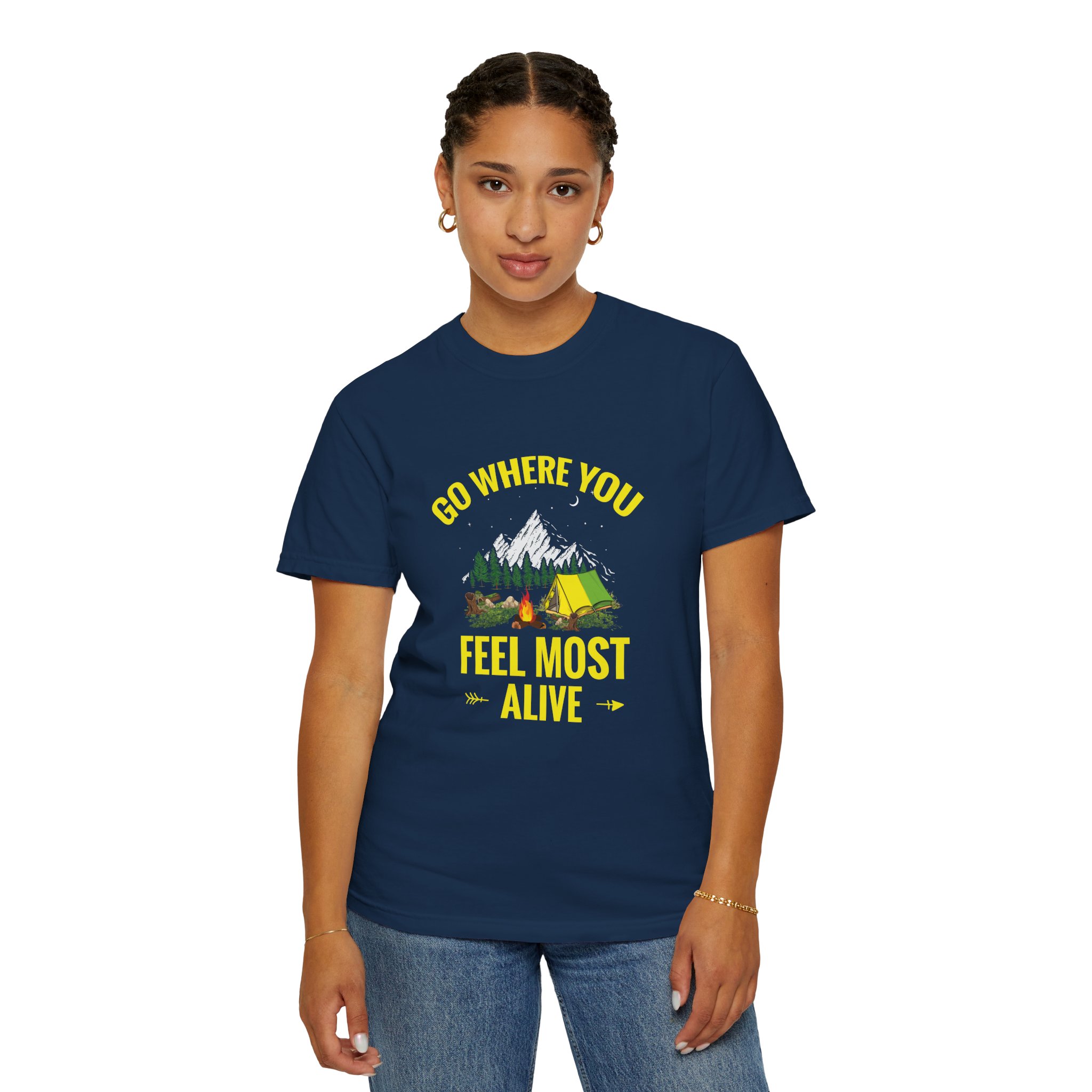 Adventure-Inspired T-Shirt | Outdoor Lovers Gift, Camping Apparel, Nature Tee, Eco-Friendly Fashion, Unisex Casual Wear. - Image 5