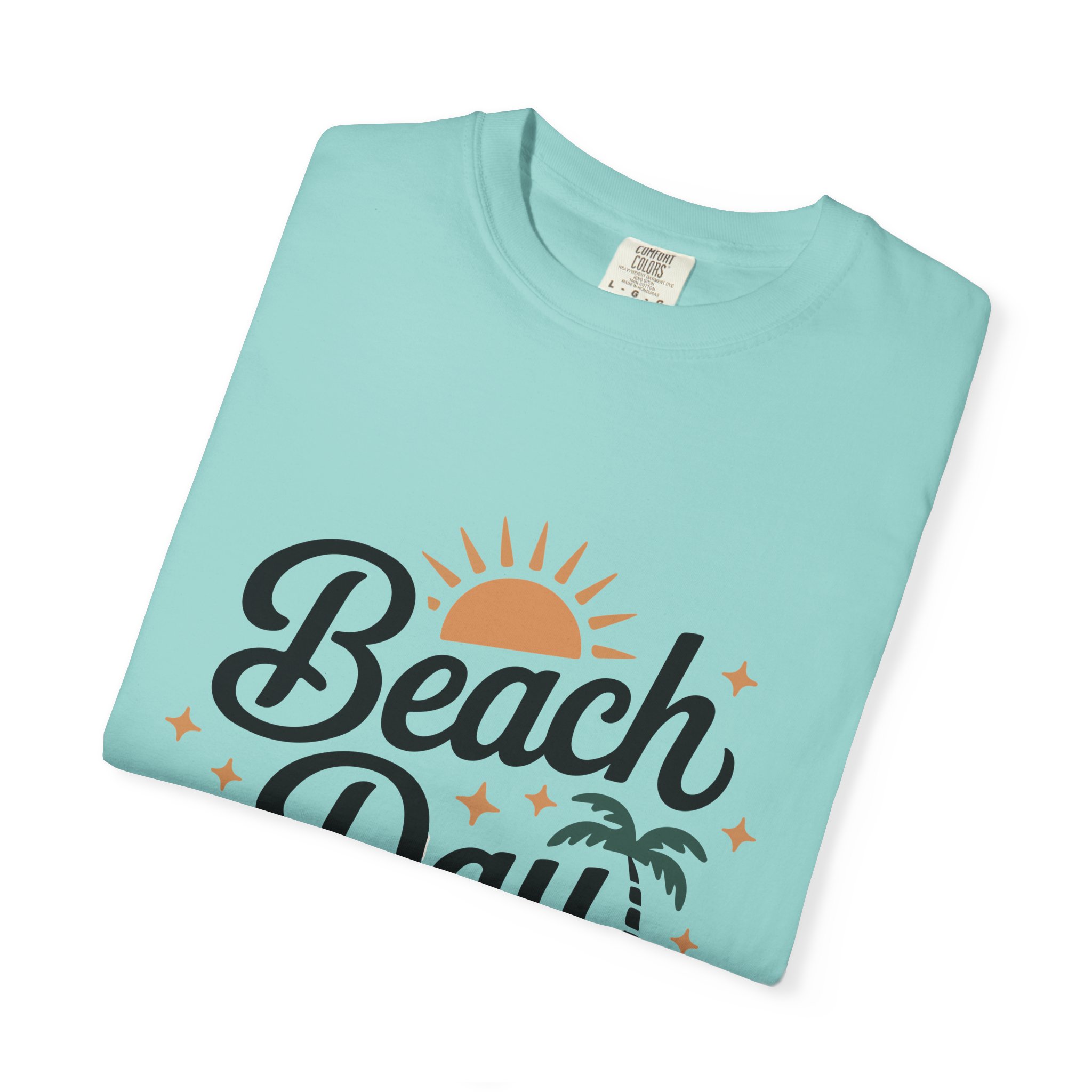 Beach Day Unisex Garment-Dyed T-Shirt, Summer Vibes Shirt, Casual Beachwear, Vacation Tee, Gift for Beach Lovers. - Image 34